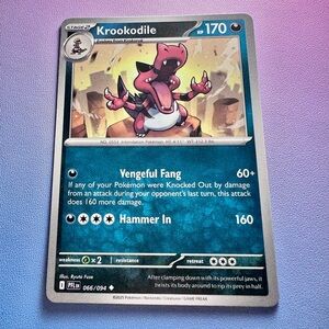 krookodile - 066/094 (uncommon) — pokemon: phantasmal flames
